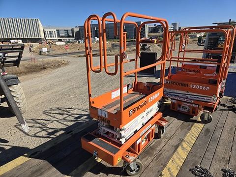 2019 SNORKEL S3008P Pusharound 5-14' Electric