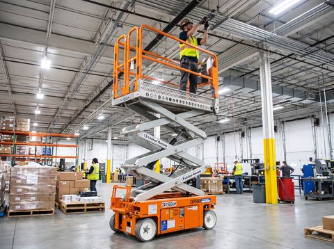 2019 SNORKEL S3215L Scissor Lift 14-18' Electric
