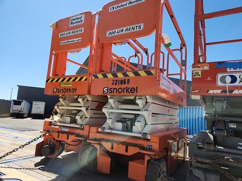 2019 SNORKEL S3219E Scissor Lift 19' Electric