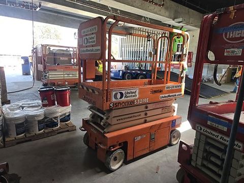 2019 SNORKEL S3219E Scissor Lift 19' Electric