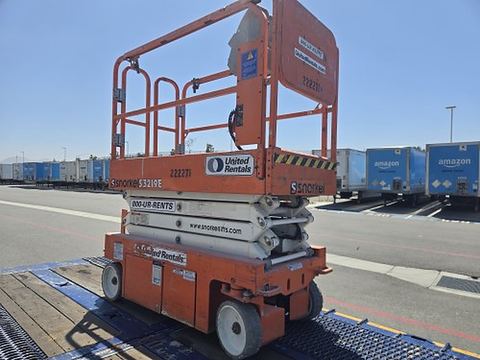 2019 SNORKEL S3219E Scissor Lift 19' Electric