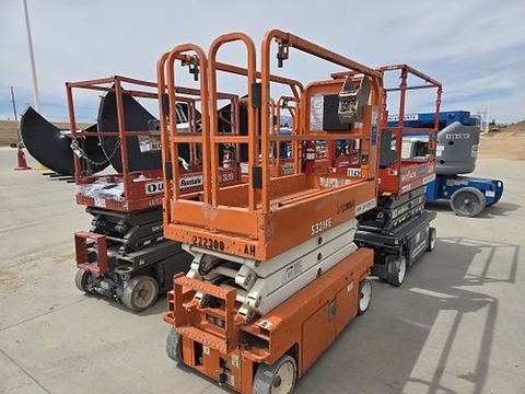 2019 SNORKEL S3219E Scissor Lift 19' Electric