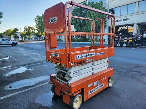 2019 SNORKEL S3219E Scissor Lift 19' Electric