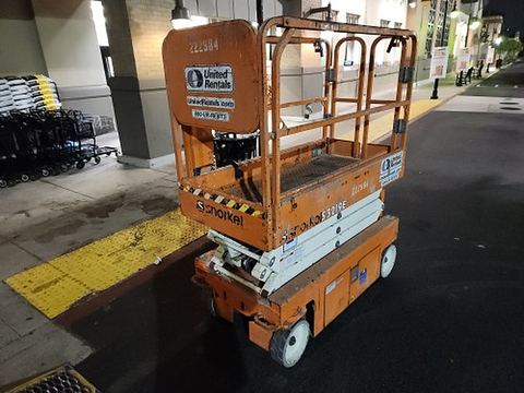 2019 SNORKEL S3219E Scissor Lift 19' Electric