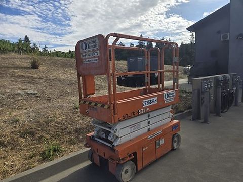 2019 SNORKEL S3219E Scissor Lift 19' Electric