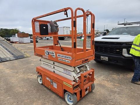 2019 SNORKEL S3219E Scissor Lift 19' Electric