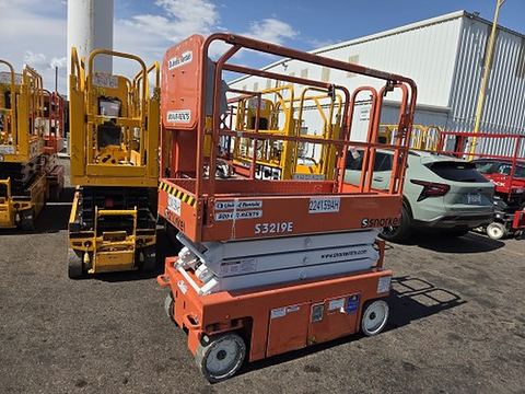 2019 SNORKEL S3219E Scissor Lift 19' Electric