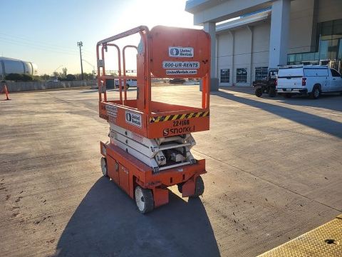 2019 SNORKEL S3219E Scissor Lift 19' Electric