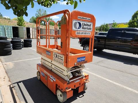 2019 SNORKEL S3219E Scissor Lift 19' Electric