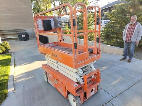 2019 SNORKEL S3219E Scissor Lift 19' Electric