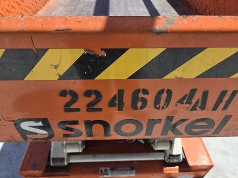 2019 SNORKEL S3219E Scissor Lift 19' Electric