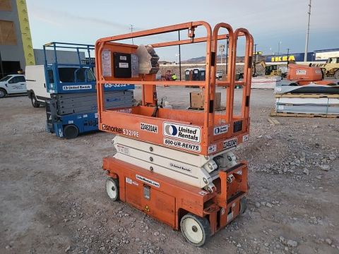 2019 SNORKEL S3219E Scissor Lift 19' Electric