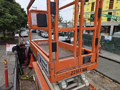 2019 SNORKEL S3219E Scissor Lift 19' Electric