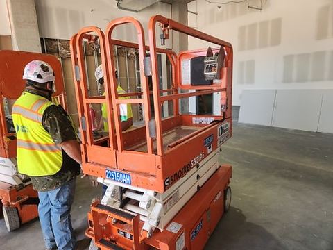 2019 SNORKEL S3219E Scissor Lift 19' Electric