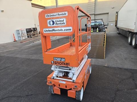 2019 SNORKEL S3219E Scissor Lift 19' Electric