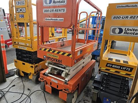 2019 SNORKEL S3219E Scissor Lift 19' Electric