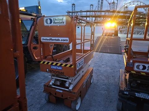 2019 SNORKEL S3219E Scissor Lift 19' Electric