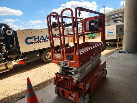 2019 SNORKEL S3219E Scissor Lift 19' Electric