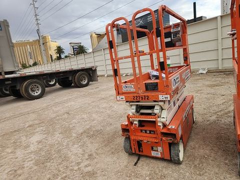2019 SNORKEL S3219E Scissor Lift 19' Electric