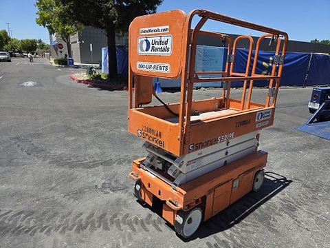2019 SNORKEL S3219E Scissor Lift 19' Electric