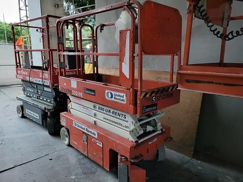 2019 SNORKEL S3219E Scissor Lift 19' Electric