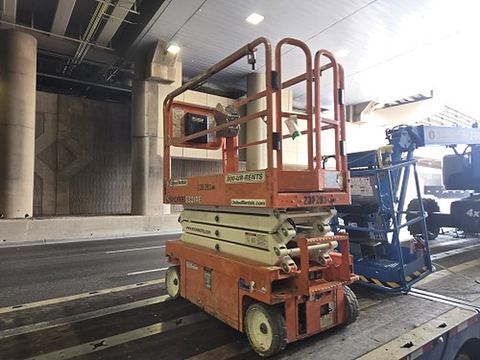 2019 SNORKEL S3219E Scissor Lift 19' Electric
