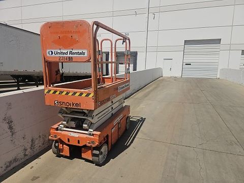 2019 SNORKEL S3219E Scissor Lift 19' Electric