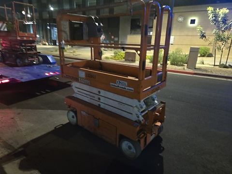 2019 SNORKEL S3219E Scissor Lift 19' Electric