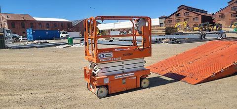 2019 SNORKEL S3219E Scissor Lift 19' Electric