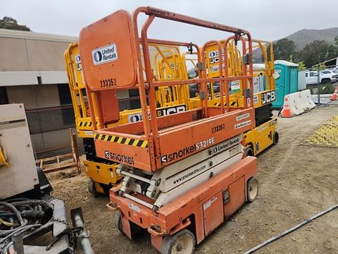 2019 SNORKEL S3219E Scissor Lift 19' Electric