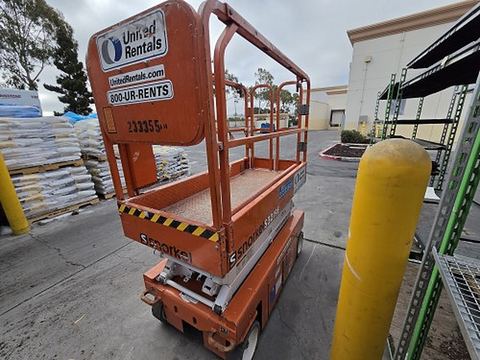 2019 SNORKEL S3219E Scissor Lift 19' Electric