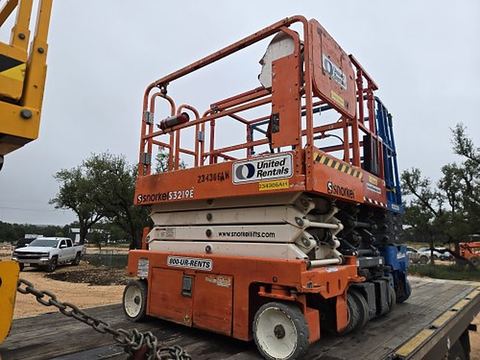 2019 SNORKEL S3219E Scissor Lift 19' Electric