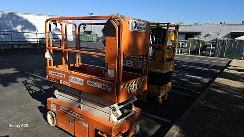 2019 SNORKEL S3219E Scissor Lift 19' Electric