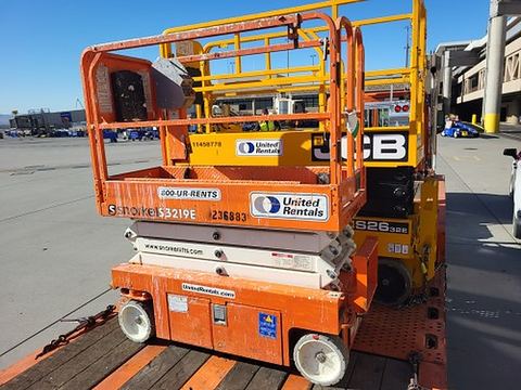 2019 SNORKEL S3219E Scissor Lift 19' Electric