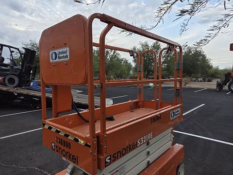 2019 SNORKEL S3219E Scissor Lift 19' Electric