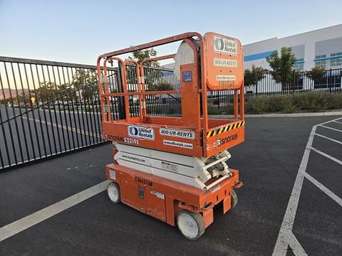 2019 SNORKEL S3219E Scissor Lift 19' Electric