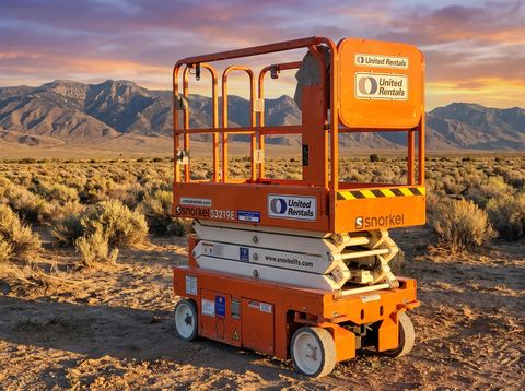 2019 SNORKEL S3219E Scissor Lift 19' Electric