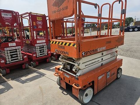 2019 SNORKEL S3219E Scissor Lift 19' Electric