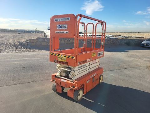 2019 SNORKEL S3219E Scissor Lift 19' Electric
