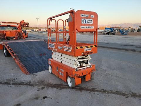 2019 SNORKEL S3219E Scissor Lift 19' Electric
