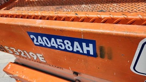 2019 SNORKEL S3219E Scissor Lift 19' Electric