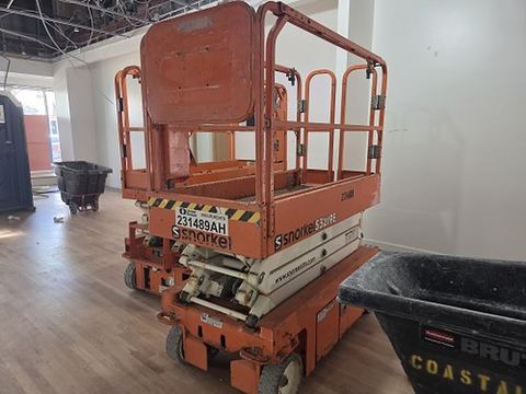 2019 SNORKEL S3219E Scissor Lift 19' Electric