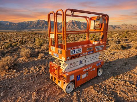 2019 SNORKEL S3219E Scissor Lift 19' Electric