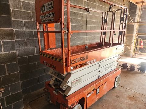 2019 SNORKEL S3226E Scissor Lift 24-26' Electric 30-36" Wide