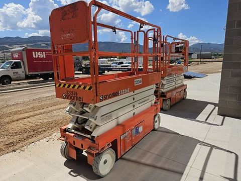 2019 SNORKEL S3226E Scissor Lift 24-26' Electric 30-36" Wide