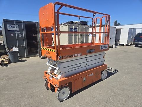 2019 SNORKEL S3226E Scissor Lift 24-26' Electric 30-36" Wide