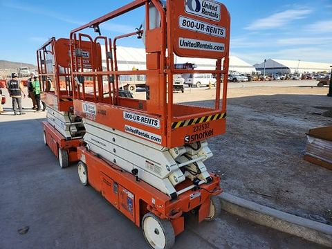 2019 SNORKEL S3226E Scissor Lift 24-26' Electric 30-36" Wide