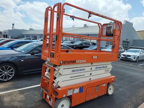 2019 SNORKEL S3226E Scissor Lift 24-26' Electric 30-36" Wide