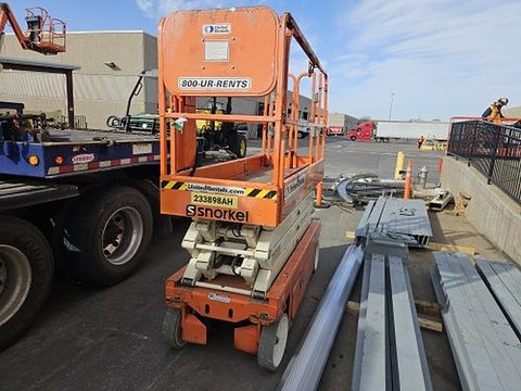 2019 SNORKEL S3226E Scissor Lift 24-26' Electric 30-36" Wide