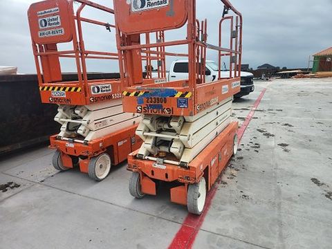 2019 SNORKEL S3226E Scissor Lift 24-26' Electric 30-36" Wide